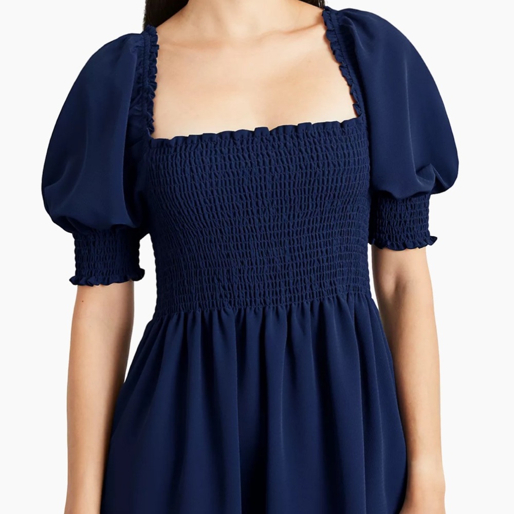Hill House Navy Athena Dress Sz XXS